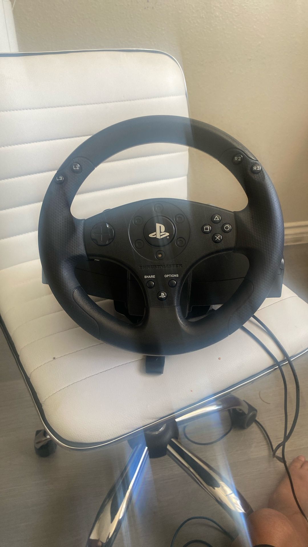 Ps5-ps4-ps3 PlayStation Thrust master Steering Wheel