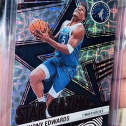 Anthony Edwards #ed /135 WOLVES
