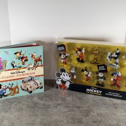 Mickey Mouse Figures And Book 