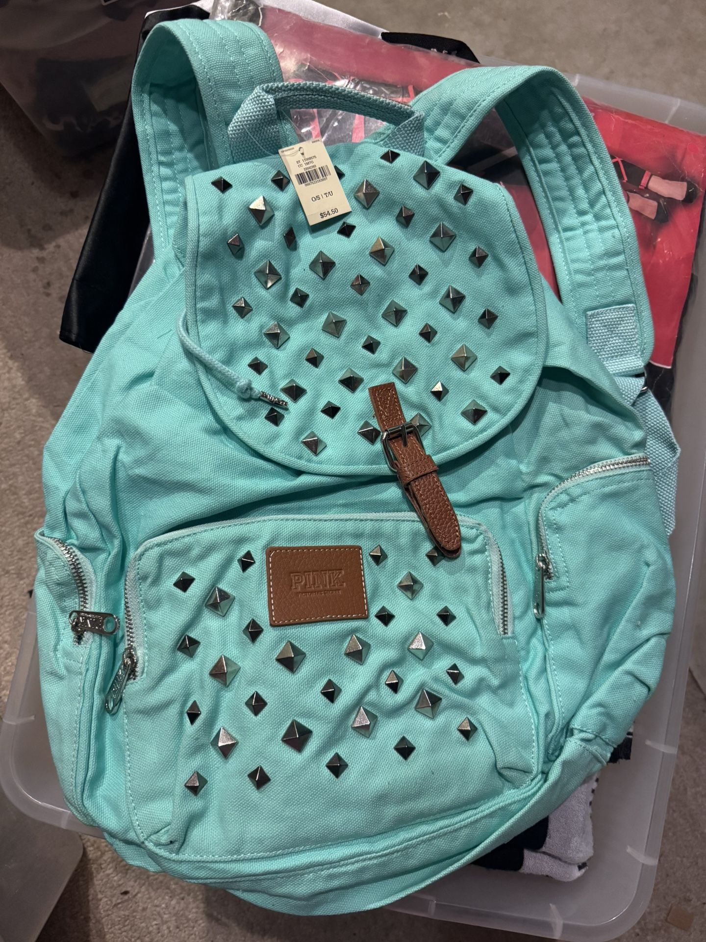Victoria’s Secret Pink Teal Backpack