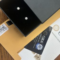 Moissanite Earrings 
