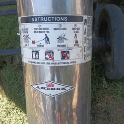 Water Extinguisher 