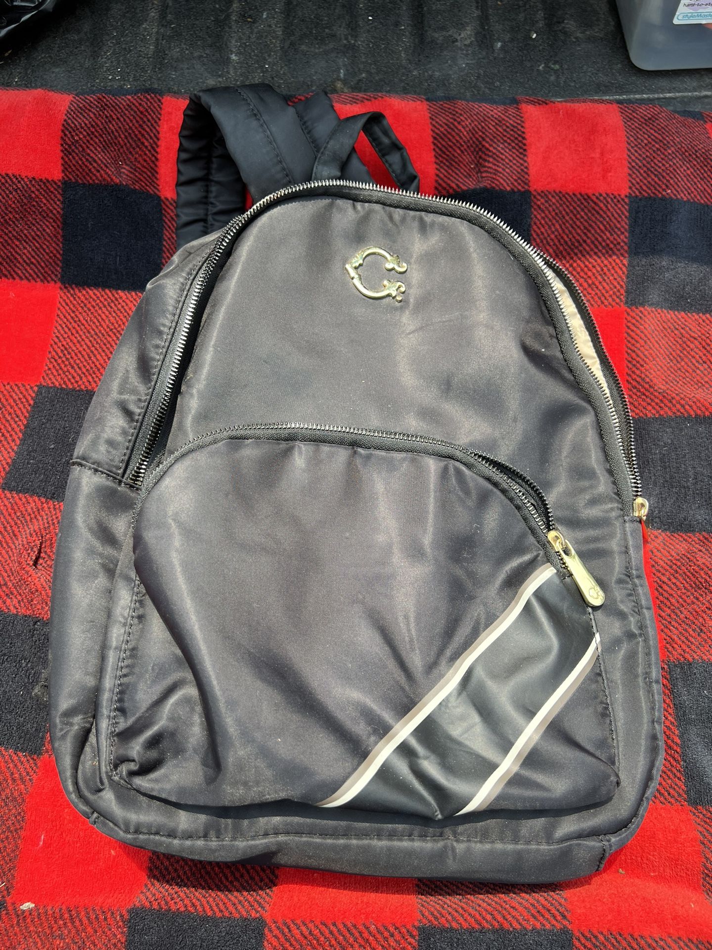 C Wonder Black Back Pack