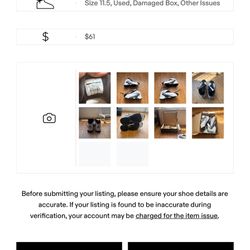 Air Jordan Jumpman Swift White/Blue Size 9.5 – Used, Damaged Box