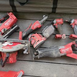 Milwaukee M12 & M18 Tools 