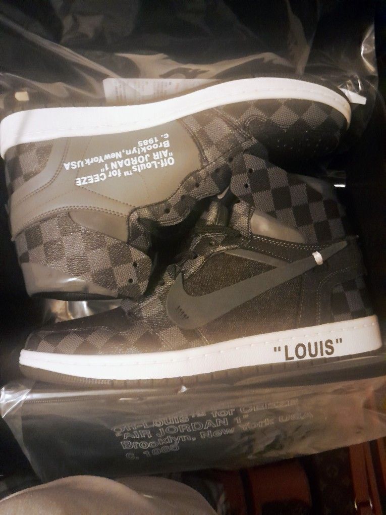 Jordan 1 Off Louis for CEEZE sizes 6 and 9 men for Sale in Denver, CO -  OfferUp