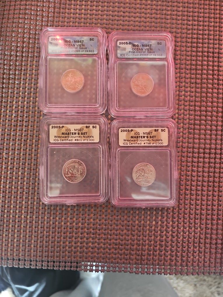 Nickels IGC MS67