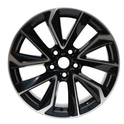 20x7.5 +35 Black Machined Face Wheels Fits Lexus Toyota 5x100 Rims 20" Set 4