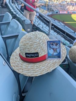 LA Dodgers And Luffy Collaboration Promo Card