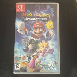 mario + rabbids sparks of hope switch game 