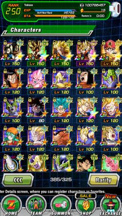 Dokkan Battle Global Account W/ LR Vegito & More!