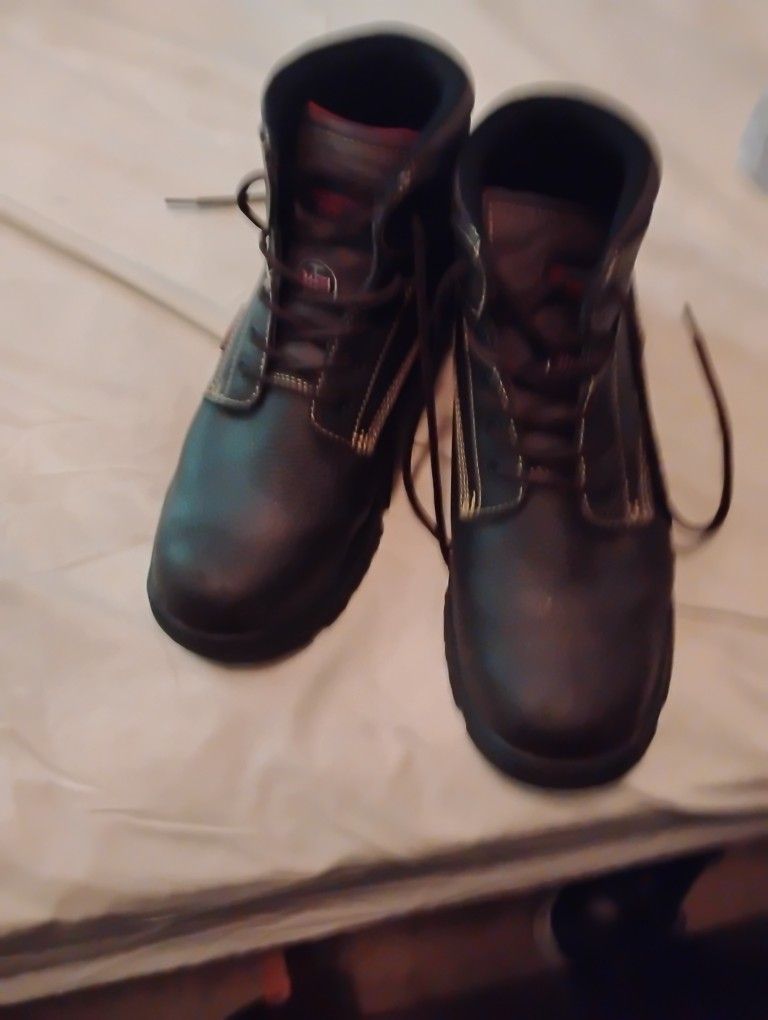 Scheckers Steel Toe Boots