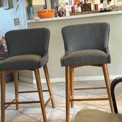 BAR STOOLS  37 High Set Sold Together Only 
