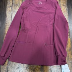 Long Sleeve Scrub Top