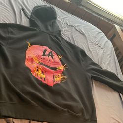 LA Knight WWE Hooded Sweatshirt 