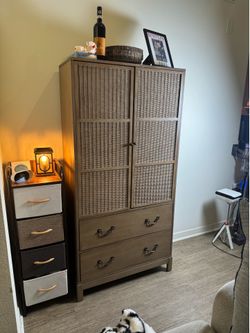 Wood bookshelf/ storage