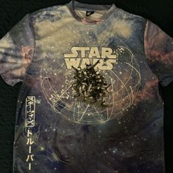 Star Wars Mens Visions Galaxy Graphic Tee Size XL