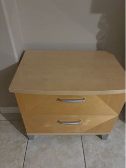 Two matching set nightstands