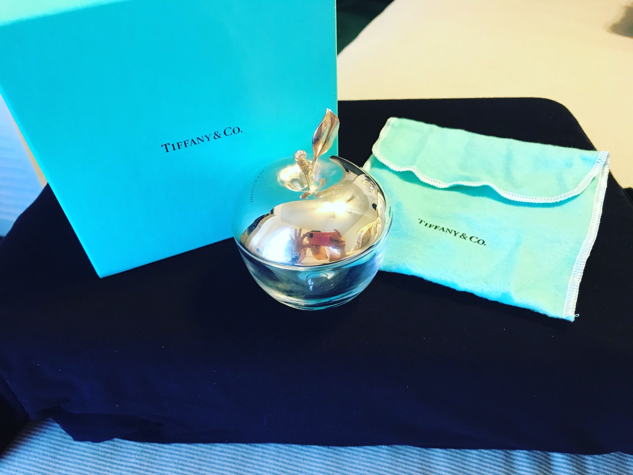 Tiffany And Co. Silver Apple 