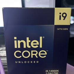 Intel Core i9 14900k