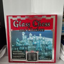 Glass Chess And Checkers