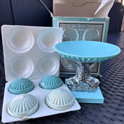 Vintage Avon Perfume Bottles And Soap Dishes