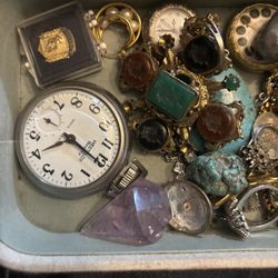 Treasure Box /with Jewelry 