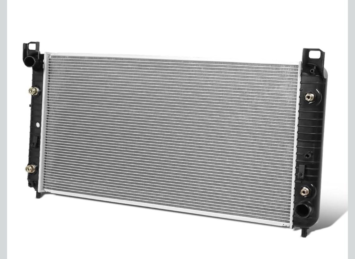 Radiator Compatible with 01-02 Chevy Silverado Suburban GMC Sierra 2(contact info removed) 8.1L