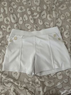 White Shorts 