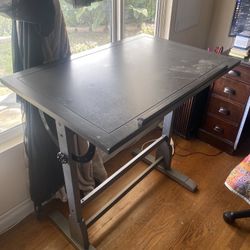 Studio Designs Vintage Drafting Desk, Gray 