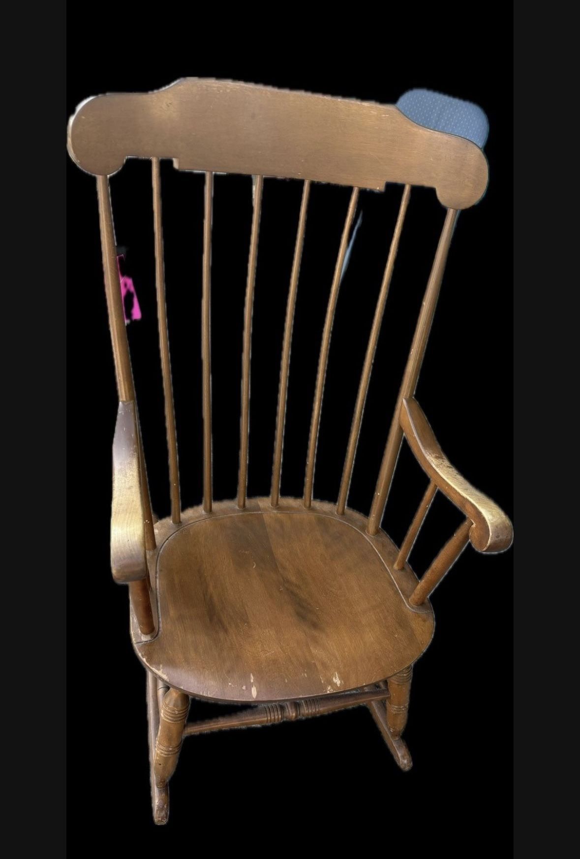 Vintage Wooden Rocking Chair