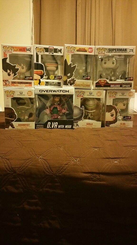 Funko Pops! Various assortment
