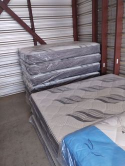 New in Plastic Twin & Full Mattresses