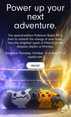 Beats Pokémon speaker