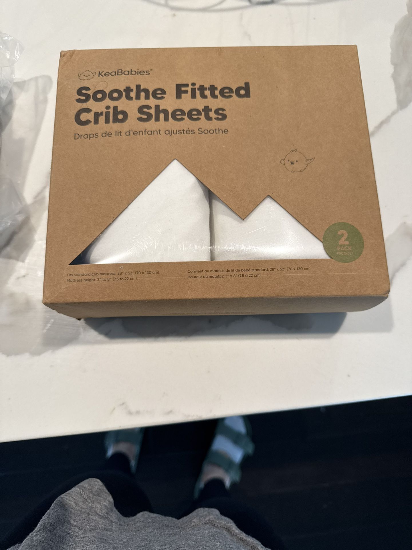 Brand New Unopened Crib Sheets
