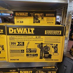 DEWALT
20V MAX XR Cordless Brushless 1 in. SDS Plus L-Shape Rotary Hammer (Tool Only