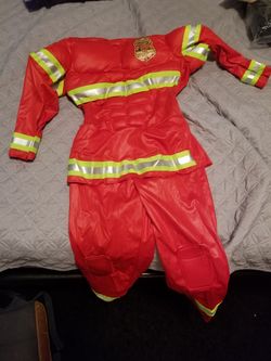 Baby firefighter costume