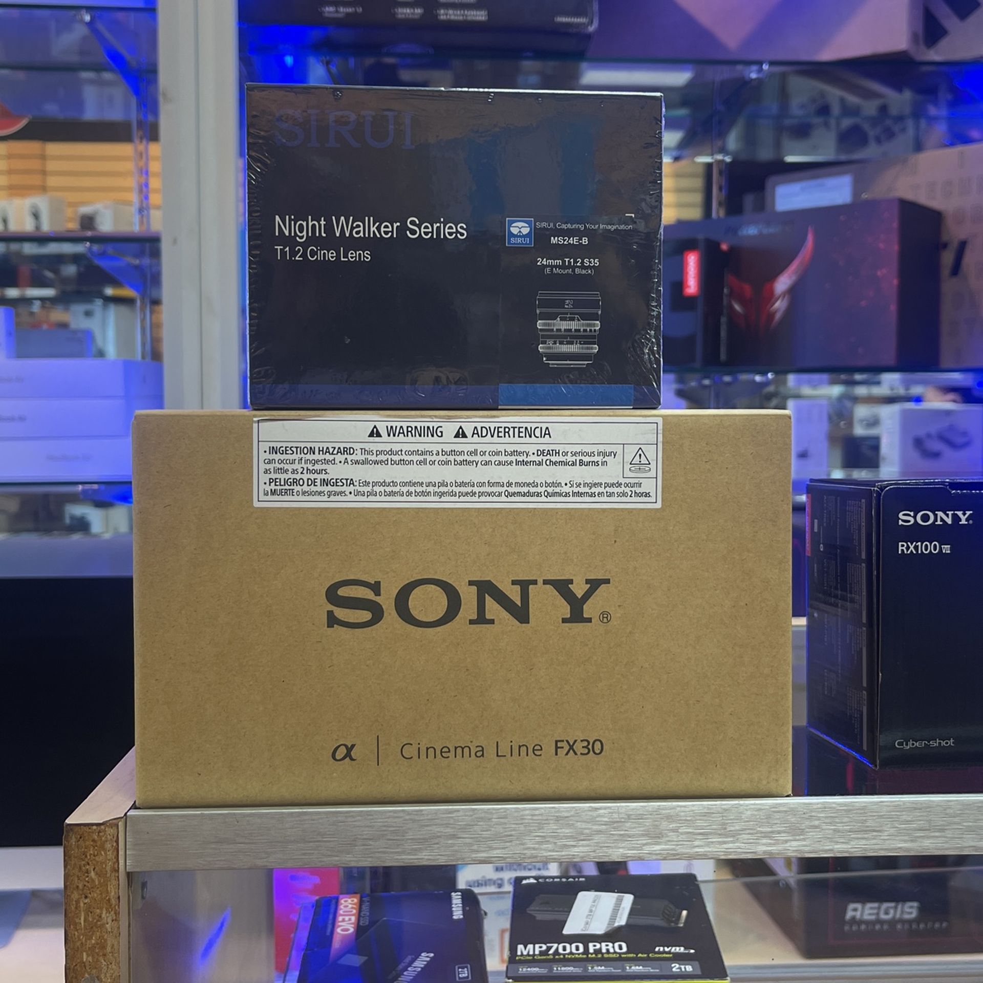 Sony FX30 With Sirui 24mm T1.2 Cine Lens