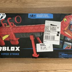 NERF Roblox Zombie Attack: Viper Strike Sniper-Inspired Blaster with Scope