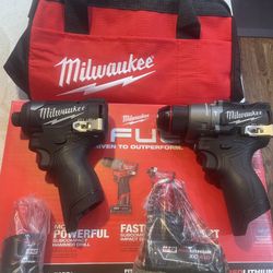 Milwaukee Fuel Black M12 Combo.  ***NOT NEGOTIABLE***