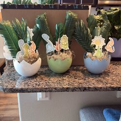Dinosaur Themed Baby Shower Centerpieces 