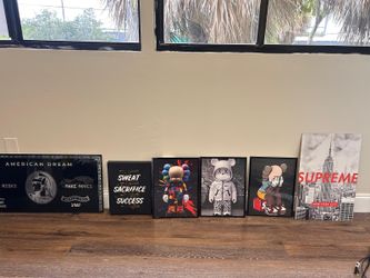 (6) picture frames