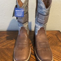 Ariat Men’s Sport Patriot Boots Size 13D  $100 New