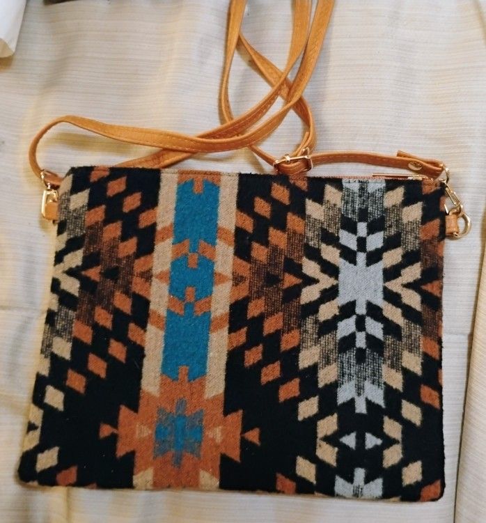 Wool Cross Body Bag