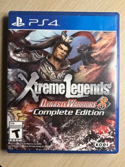 Dynasty Warriors 8 Xtreme legends for PlayStation 4