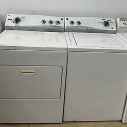 Washer and dryer set KENMORE