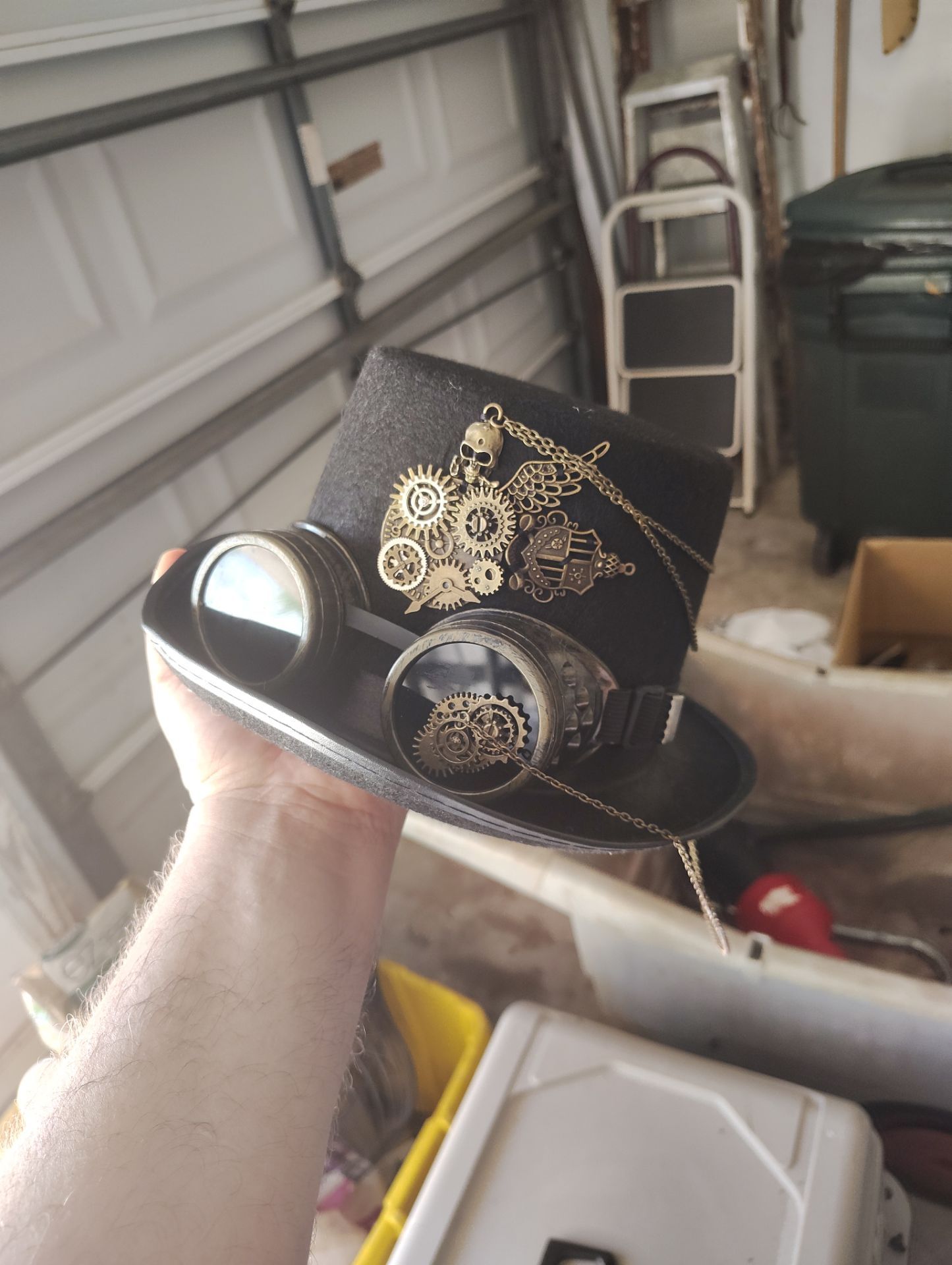 GRACEART Steampunk Top Hat