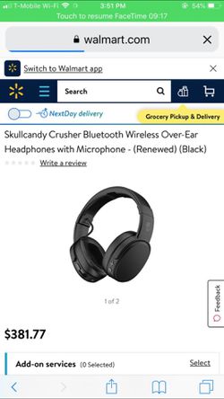 Skullcandy crushers Bluetooth headphones