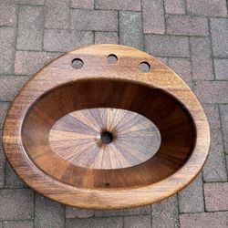 Wooden Sink