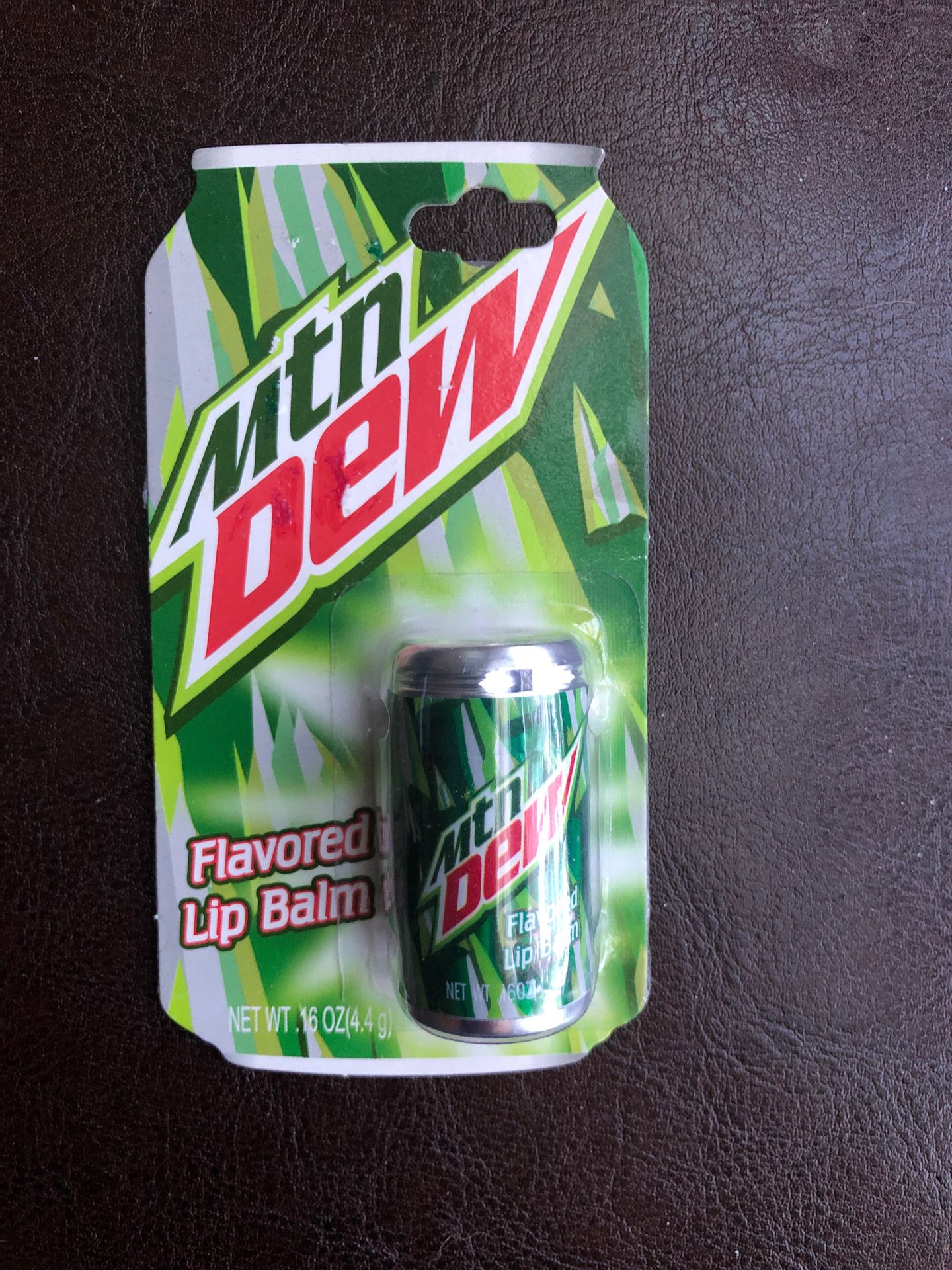 Mtw dew lip balm. Mountain Dew flavored. Great stocking stuffer. Great Xmas birthday or Christmas present.